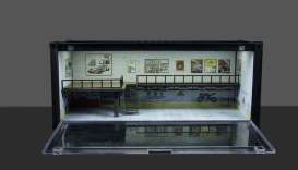 diorama Accessoires - Container  workshop C  - 1:64 - Black Box Diorama - MO400208 - MO400208 | Toms Modelautos