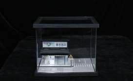 diorama Accessoires - 05 streetscape with light  - 1:64 - Black Box Diorama - MO960205 - MO960205 | Toms Modelautos