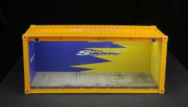 diorama Accessoires - Container  *Spoon* yellow/blue - 1:64 - Black Box Diorama - MO400211 - MO400211 | Toms Modelautos