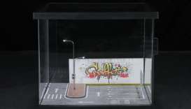 diorama Accessoires - 08 streetscape with light  - 1:64 - Black Box Diorama - MO960208 - MO960208 | Toms Modelautos