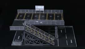 diorama Accessoires - Parking lot F various - 1:64 - Black Box Diorama - MO923006 - MO923006 | Toms Modelautos