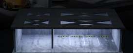 diorama Accessoires - Underground parking lot with l  - 1:64 - Black Box Diorama - MO915003 - MO915003 | Toms Modelautos
