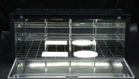 diorama Accessoires - Container  show case  - 1:64 - Black Box Diorama - MO400215 - MO400215 | Toms Modelautos