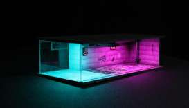 diorama Accessoires - Cyberpunk with light 04 various - 1:64 - Black Box Diorama - MO914306 - MO914306 | Toms Modelautos