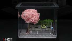 diorama Accessoires - 11 streetscape with light  - 1:64 - Black Box Diorama - MO960211 - MO960211 | Toms Modelautos
