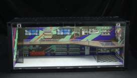 diorama Accessoires - Container workshop H  - 1:64 - Black Box Diorama - MO400217 - MO400217 | Toms Modelautos