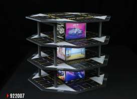 diorama Accessoires - Parking building 01 various - 1:64 - Black Box Diorama - MO922007 - MO922007 | Toms Modelautos