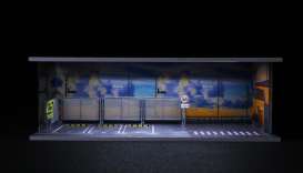 diorama Accessoires - Seaside with light D varius - 1:64 - Black Box Diorama - MO914404 - MO914404 | Toms Modelautos