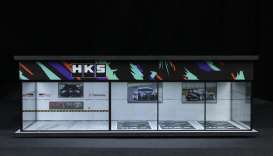 diorama Accessoires - HKS show room  - 1:64 - Black Box Diorama - MO914511 - MO914511 | Toms Modelautos