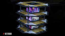 diorama Accessoires - Parking building 02 various - 1:64 - Black Box Diorama - MO922008 - MO922008 | Toms Modelautos