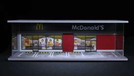 diorama Accessoires - *Mcdonald’s* varius - 1:64 - Black Box Diorama - MO914409 - MO914409 | Toms Modelautos