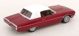 Ford  - Thunderbird Coupe  1966 red/white - 1:18 - KK - Scale - 181382 - kkdc181382 | Toms Modelautos