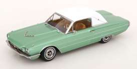 Ford  - Thunderbird  Landau  Coupe  1966 green/white - 1:18 - KK - Scale - 181383 - kkdc181383 | Toms Modelautos