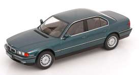 BMW  - 740i E38 1994 green - 1:18 - KK - Scale - 180368 - KKDC180368 | Toms Modelautos