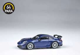 Porsche  - 911 2025 blue - 1:64 - Para64 - 55875 - pa55875 | Toms Modelautos