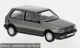 Fiat  - Uno Turbo 1983 grey - 1:87 - Brekina - PCX870765 - PCX870765 | Toms Modelautos