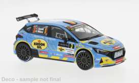 Hyundai  - i20 2024 blue/yellow - 1:43 - IXO Models - ram964 - ixoram964 | Toms Modelautos