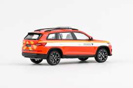 Skoda  - Kodiaq FL 2021 red/white - 1:43 - Abrex - 143ABX-041XL07 - ab143ABX-041XL07 | Toms Modelautos