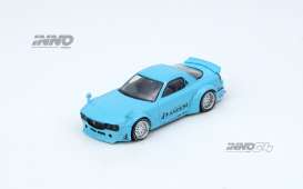 Rocket Bunny  - RX7 blue - 1:64 - Inno Models - IN64-RX7FDP-TIFBLU - IN64-RX7FDP-TIFBLU | Toms Modelautos
