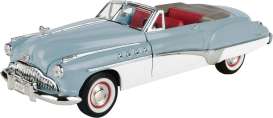 Buick  - Roadmaster 1949 blue/white - 1:18 - Motor Max - 73116b - mmax73116b | Toms Modelautos
