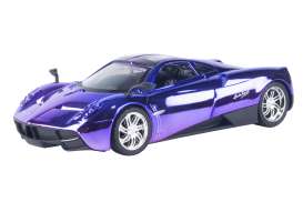 Pagani  - Huayra purple - 1:24 - Motor Max - 79084 - mmax79084 | Toms Modelautos