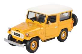 Toyota  - FJ40 orange - 1:24 - Motor Max - 79323y - mmax79323o | Toms Modelautos