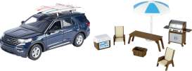 Ford  - Explorer XLT 2022 blue - 1:24 - Motor Max - 79724 - mmax79724 | Toms Modelautos
