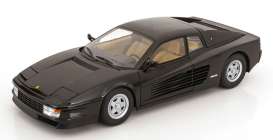 Ferrari  - Testarossa  1986 black - 1:12 - KK - Scale - KKDC120202 - KKDC120202 | Toms Modelautos