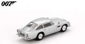 Aston Martin  - DB5 2012 silver - 1:64 - Mini GT - 00913-007J - MGT00913-007J | Toms Modelautos