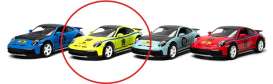 Porsche  - 911 yellow - 1:36 - Kinsmart - KT5467WFA - KT5467WFAy | Toms Modelautos