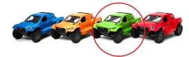 Toyota  - GR DKR Hilux green - 1:36 - Kinsmart - KT5468W - KT5468Wg | Toms Modelautos