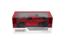 Toyota  - GR DKR Hilux red - 1:36 - Kinsmart - KT5468W - KT5468Wr | Toms Modelautos