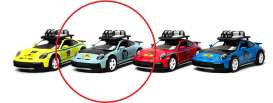 Porsche  - 911 Rally light blue - 1:36 - Kinsmart - KT5481WFA - KT5481WFAlb | Toms Modelautos