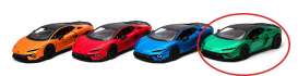 Lamborghini  - Temerario green - 1:36 - Kinsmart - KT5482W - KT5482Wg | Toms Modelautos
