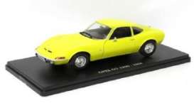 Opel  - GT 1900 1968 yellow - 1:24 - Magazine Models - 24Opel - mag24Opel | Toms Modelautos