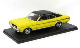 Opel  - Commodore A GS E 1970 yellow/black - 1:24 - Magazine Models - 24Commodore - mag24Commodore | Toms Modelautos