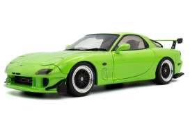 Mazda  - RX7 FD3RS 1999 green - 1:18 - Solido - 1810606 - soli1810606 | Toms Modelautos