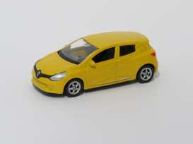 Renault  - Clio RS yellow - 1:60 - Welly - Clio - wellyClio | Toms Modelautos
