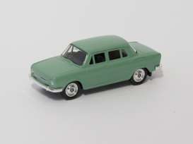 Skoda  - 100x green - 1:60 - Welly - 100x - welly100x | Toms Modelautos