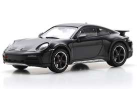Porsche  - 911 (992)  2023 black - 1:43 - Schuco - S43U00005 - schucoS43U00005 | Toms Modelautos