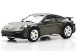 Porsche  - 911 (992)  2023 green - 1:43 - Schuco - S43U00006 - schucoS43U00006 | Toms Modelautos