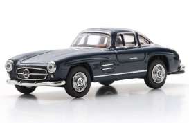 Mercedes Benz  - 300SL blue - 1:64 - Schuco - S64U00006 - schucoS64U00006 | Toms Modelautos