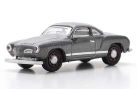 Volkswagen  - Karman Ghia grey - 1:87 - Schuco - S87U00057 - schucoS87U00057 | Toms Modelautos