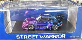 Porsche  - RWB Neo chrome - 1:64 - Street Weapon - STW174 - STW174 | Toms Modelautos