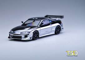 Mitsubishi  - Eclipse silver - 1:64 - Transcend Model - TSD221 - TSD221 | Toms Modelautos