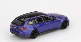 BMW  - M3 Touring 2023 blue - 1:64 - Mini GT - 01090L - MGT01090L | Toms Modelautos