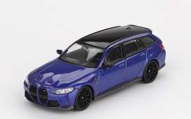 BMW  - M3 Touring 2023 blue - 1:64 - Mini GT - 01090R - MGT01090R | Toms Modelautos