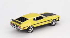 Ford  - Mustang 1971 yellow - 1:64 - Mini GT - 01139BL - MGT01139BL | Toms Modelautos