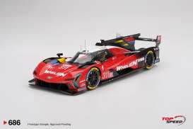 Cadillac  - V-Series R 2025 red - 1:18 - Top Speed - TS0686 - TS0686 | Toms Modelautos