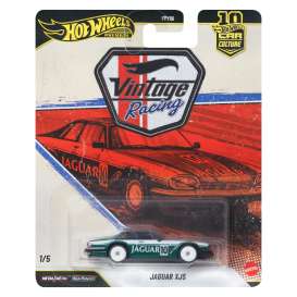 Jaguar  - XJS white/green - 1:64 - Hotwheels - JKF02 - hwmvJKF02 | Toms Modelautos